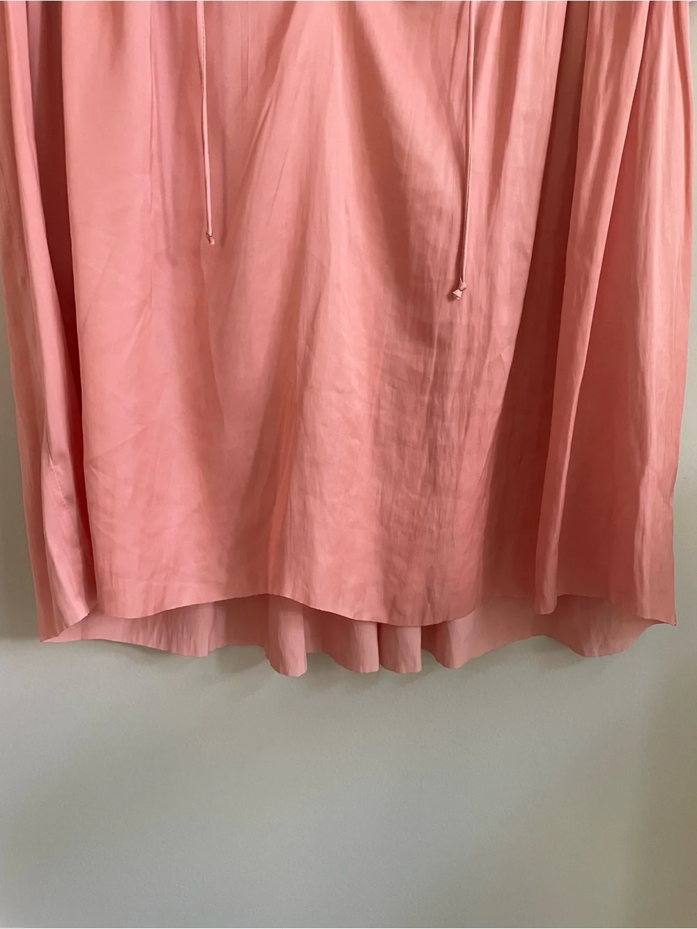 Ulla Johnson Liv Blouse Satin Rose Pink Size 4
